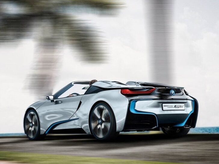 Электрокар BMW i8 Spyder Concept